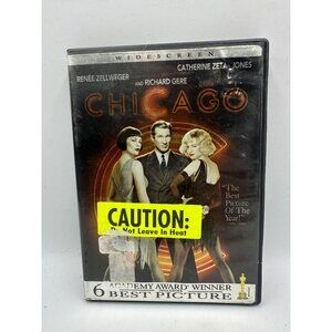 Chicago DVD Widescreen 2002 Renee Zellweger Catherine ZetaJones Gere PG-13